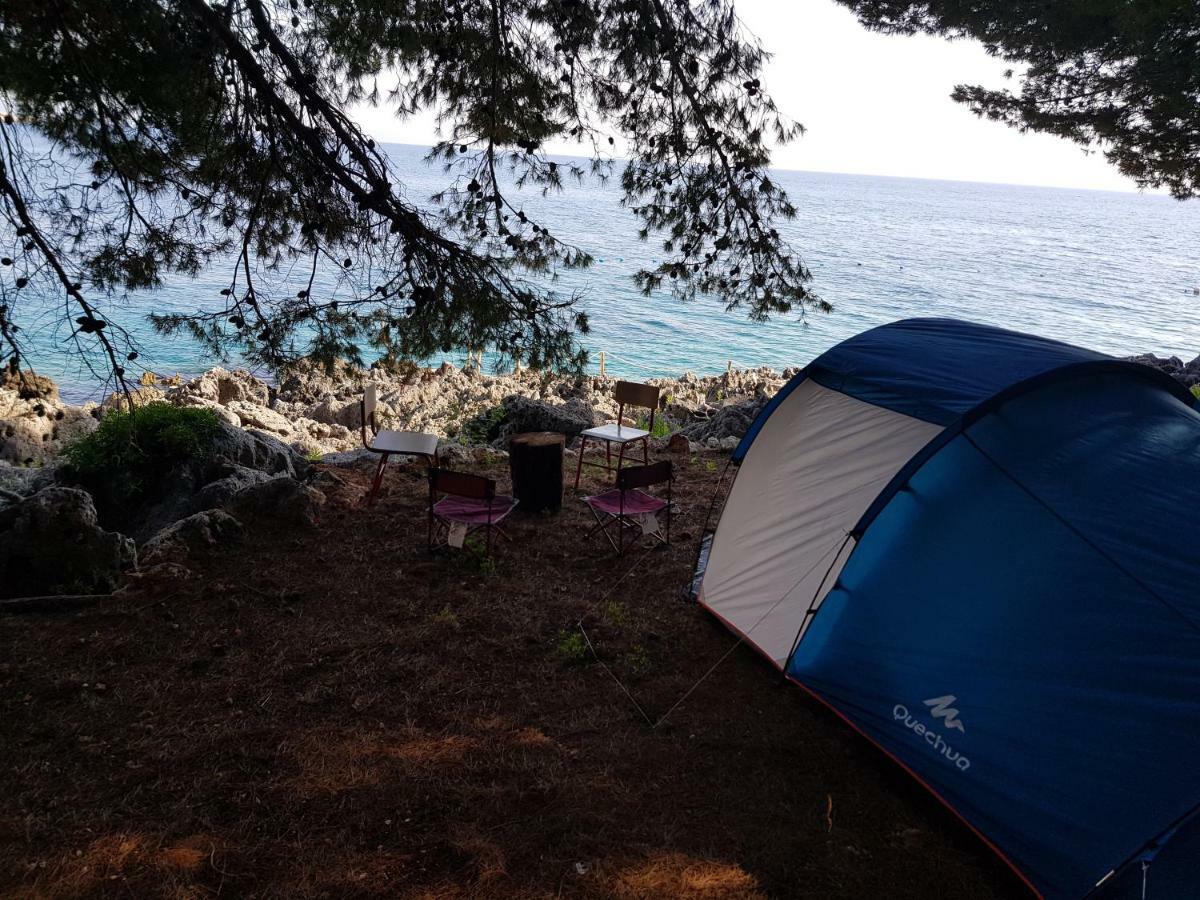 The Sea Cave Camping Hotel Himara Kültér fotó