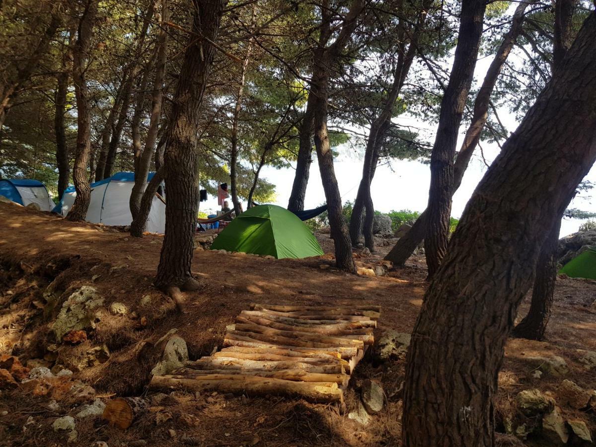 The Sea Cave Camping Hotel Himara Kültér fotó