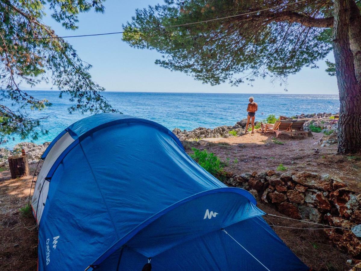 The Sea Cave Camping Hotel Himara Kültér fotó