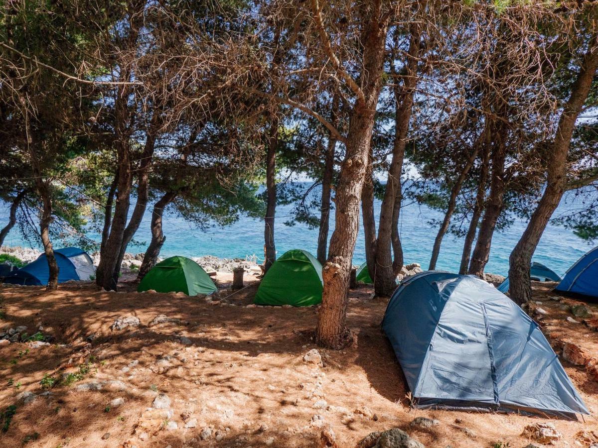 The Sea Cave Camping Hotel Himara Kültér fotó